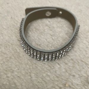 SWAROVSKI Women's Buckle Bracelet with Stones Adjustable Strap